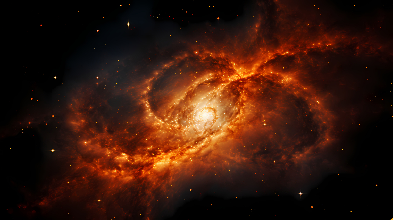 Cosmic turbulence and magnetic fields were established far earlier than expected. Cosmic turbulence and magnetic fields were established far earlier than expected.